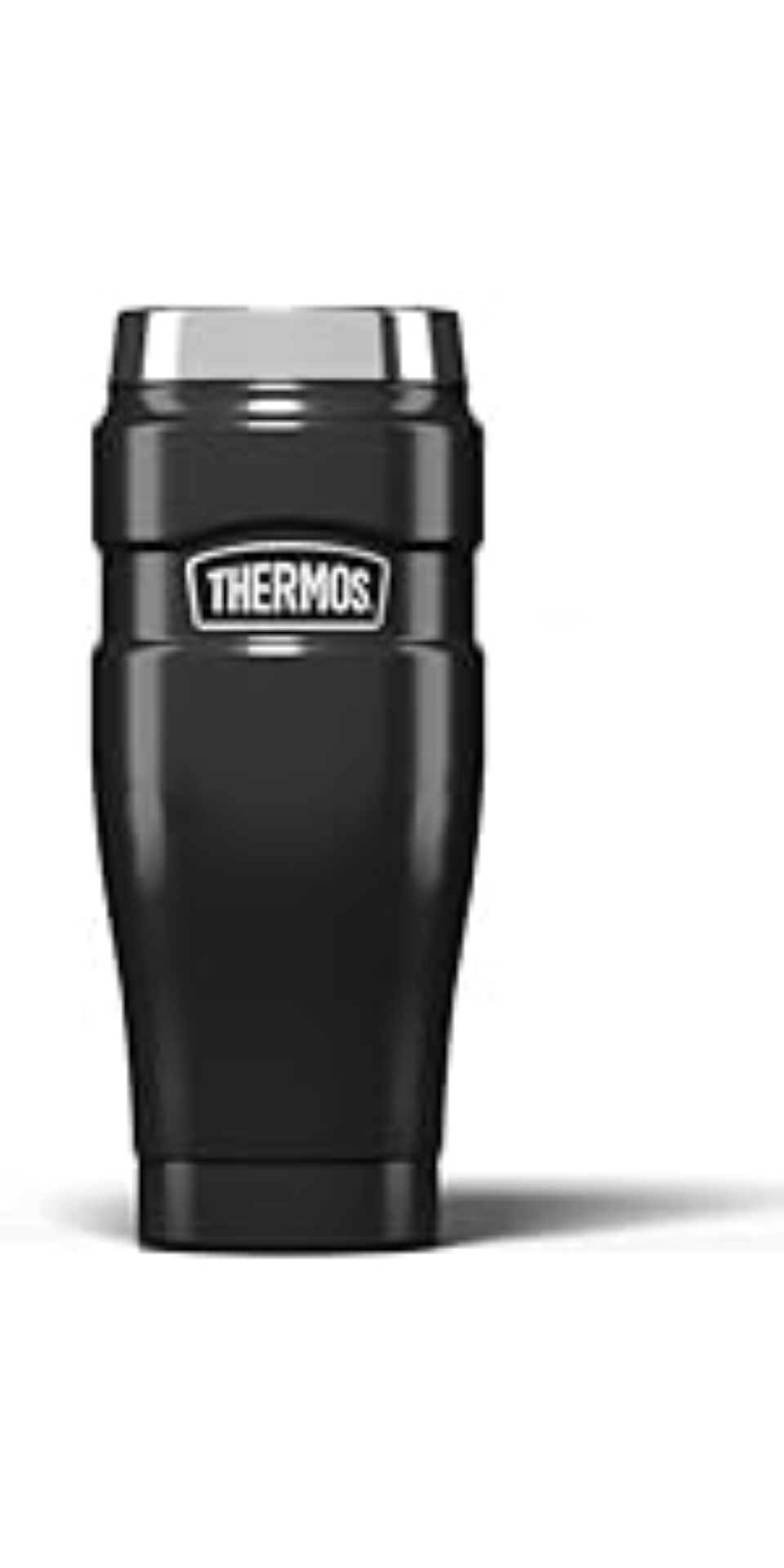 THERMOS TRAVEL MUG GUN METAL 450ML
